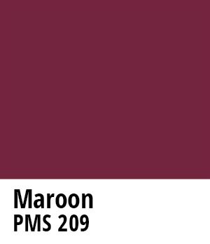 PMS209 Maroon sample