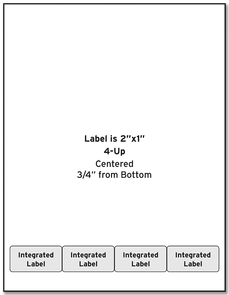 integrated label example